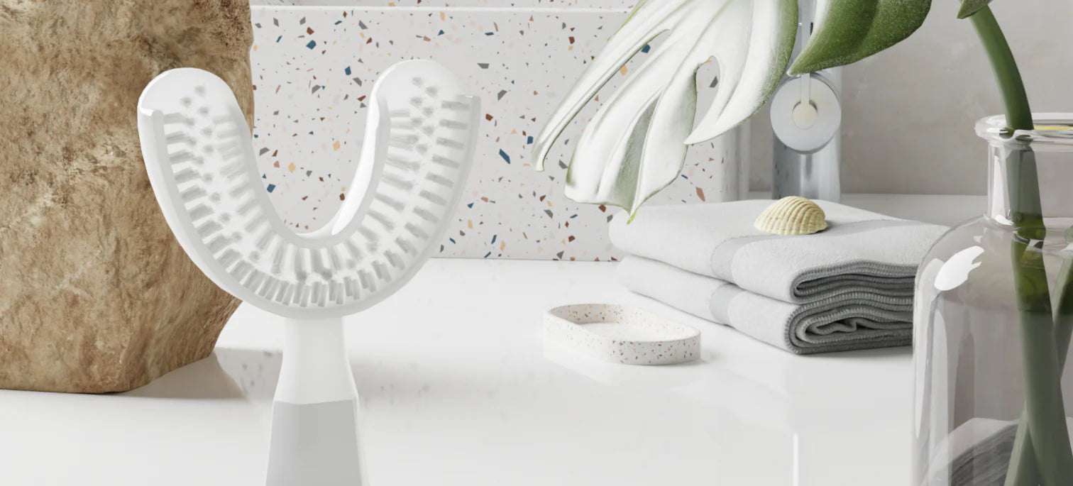 View of a brush head from Y-Brush