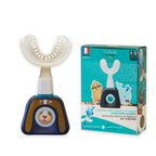 Y-Brush Kids sonic electric toothbrush with Y-Brush brushhead and packaging